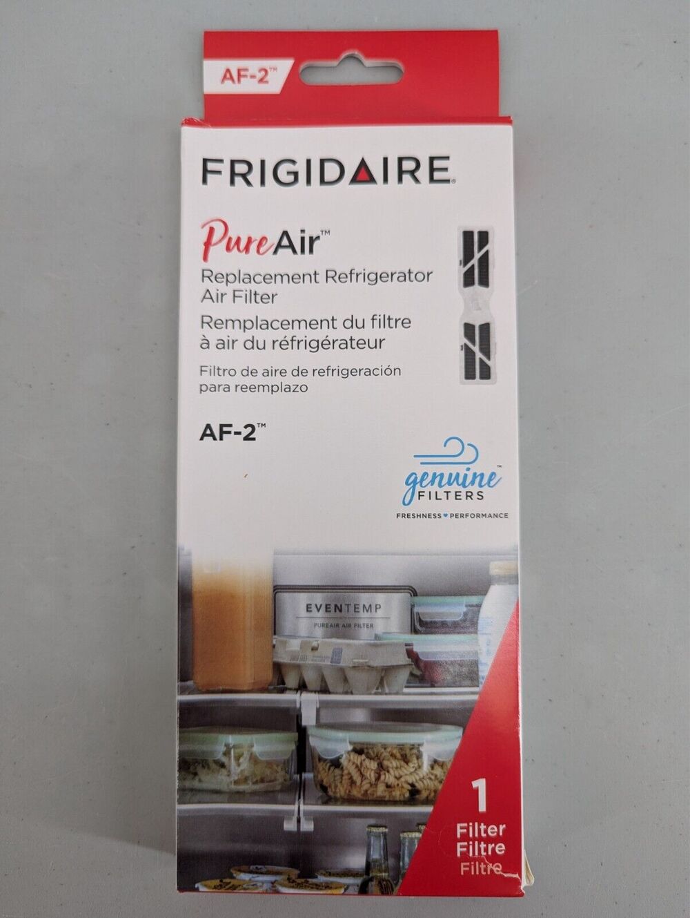 PureAir AF-2 Air Filter Frigidaire Refrigerator Replacement -0125